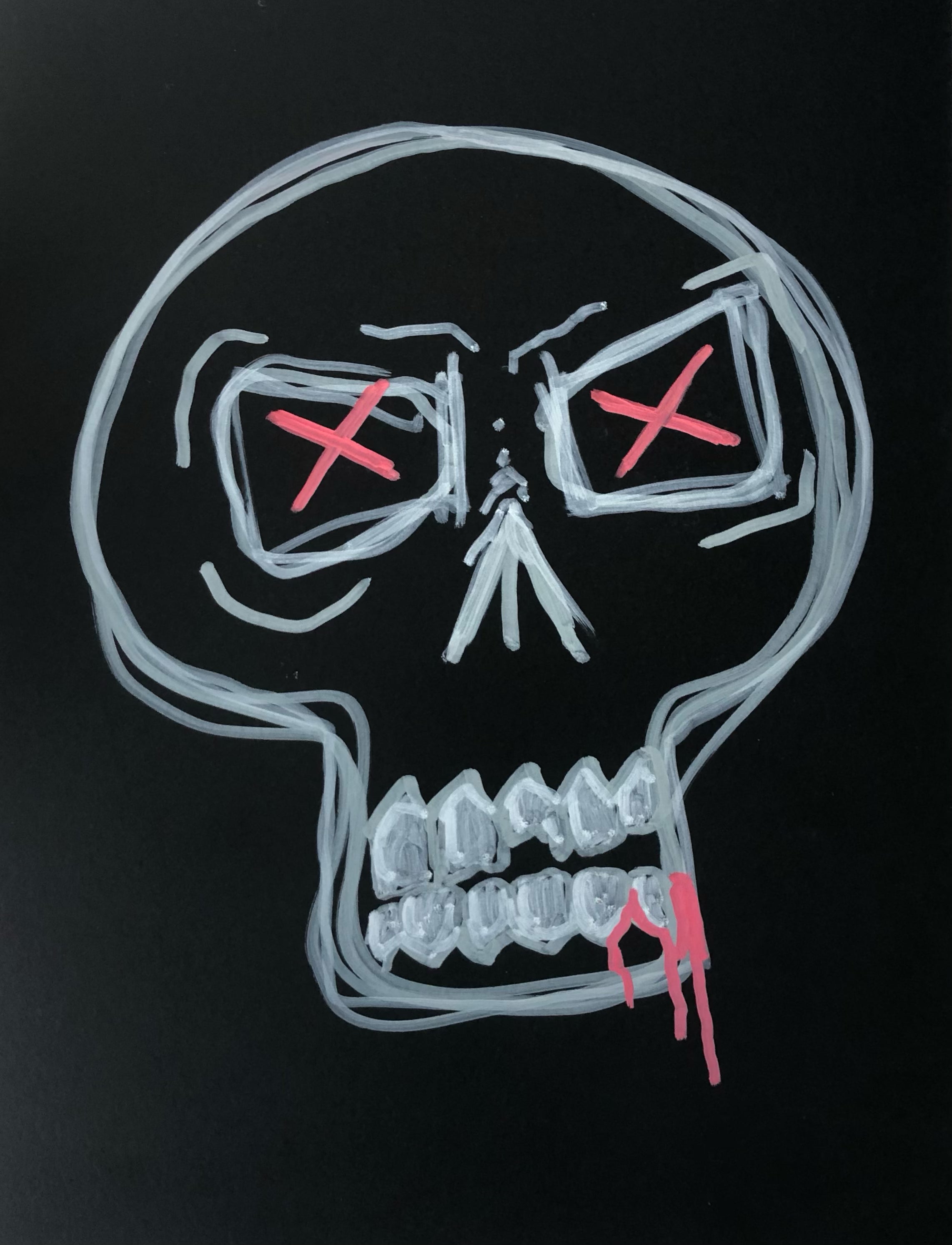 "STILL HERE" — Original 1 of 1 Artwork by Jake Zelinger