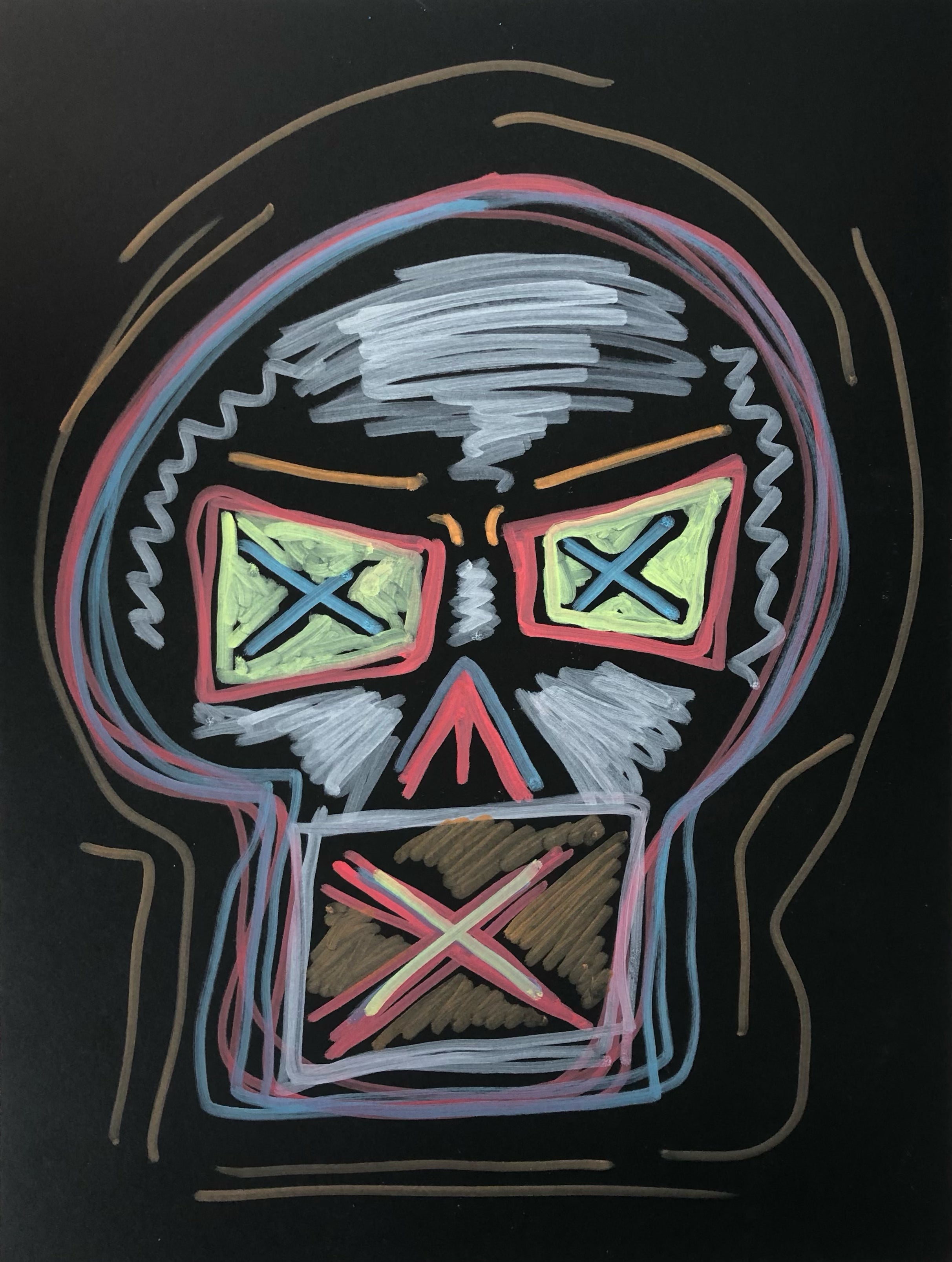 "MUTE" — Original 1 of 1 Artwork by Jake Zelinger