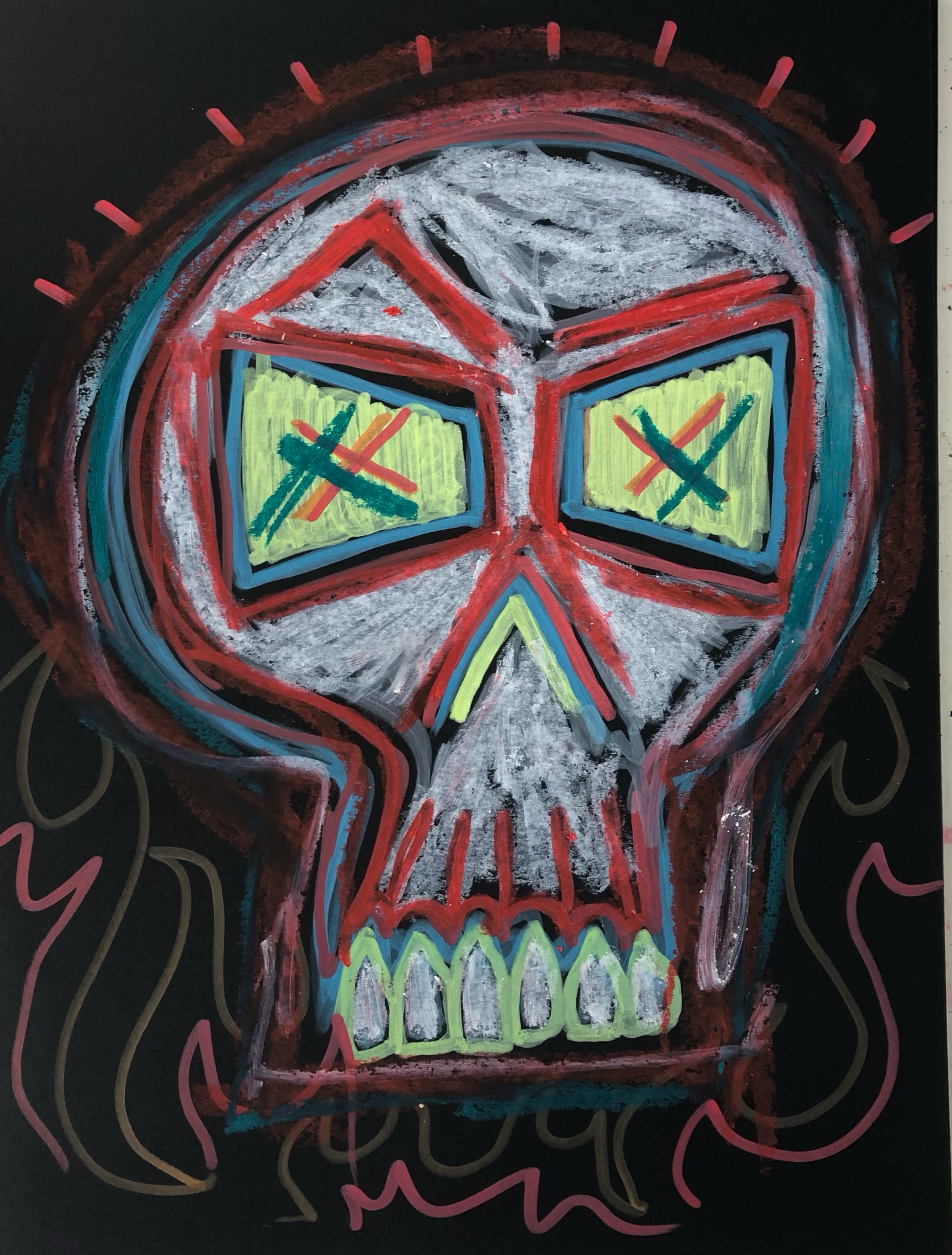 "IGNITION" — Original 1 of 1 Artwork by Jake Zelinger