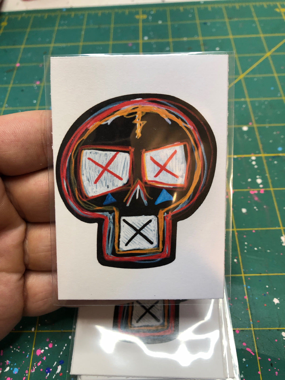 "Cross-Eyed" Art Card Edition of 16
