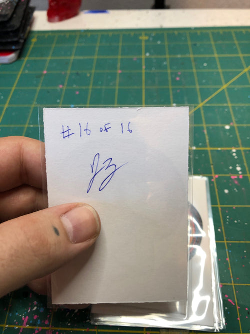 "Cross-Eyed" Art Card Edition of 16